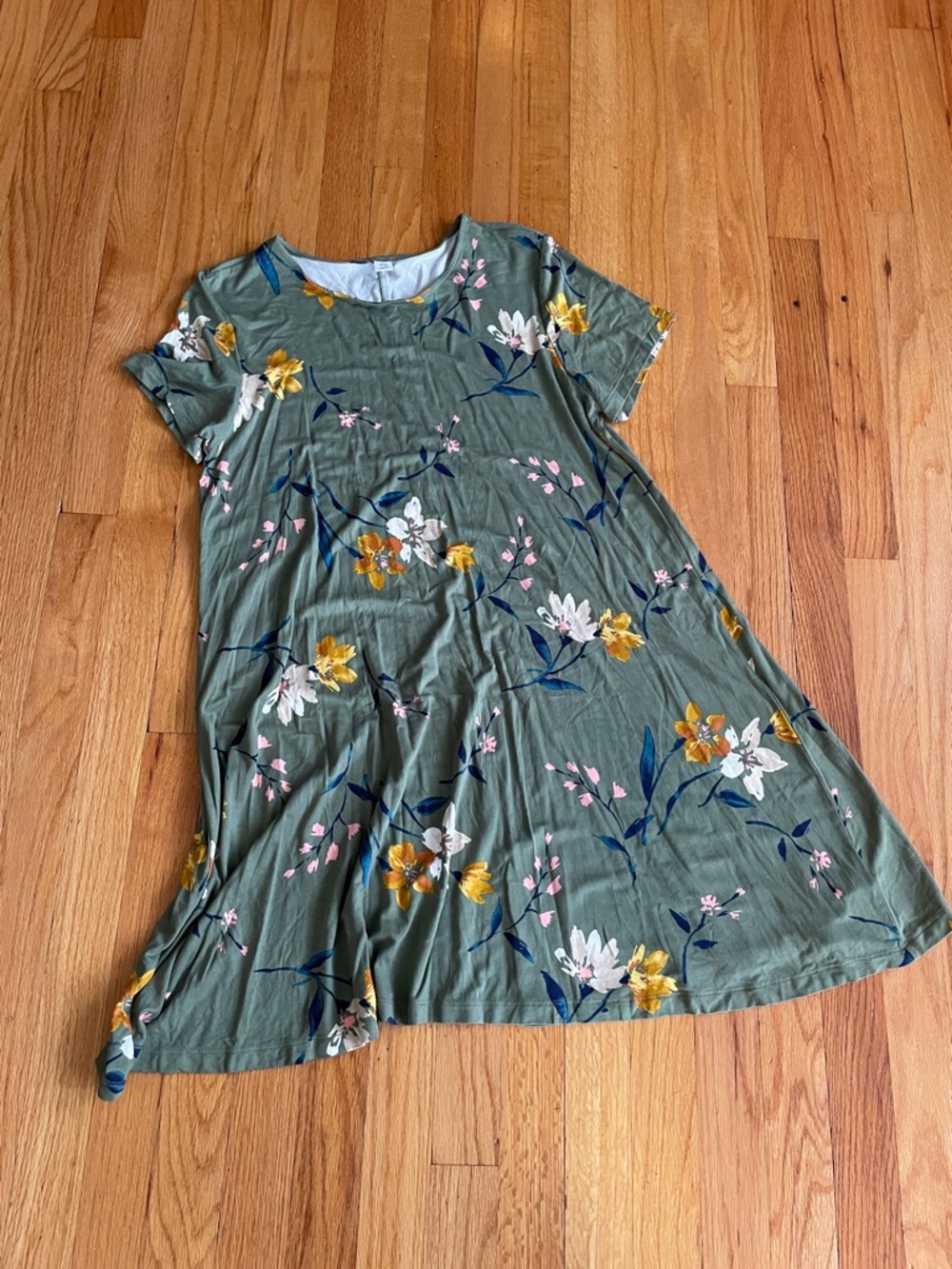 Floral swing dress
